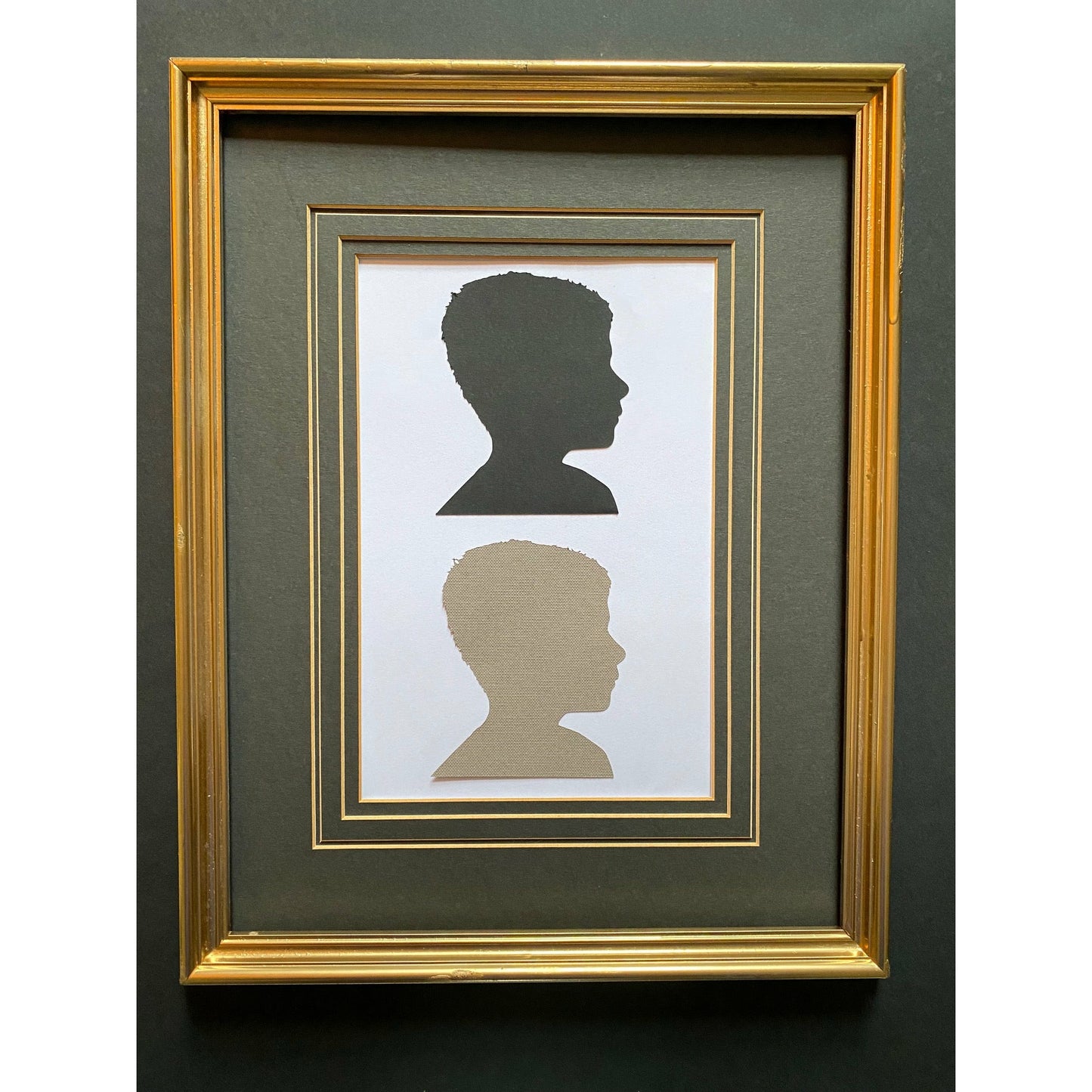 Vintage UpCycled Large Gold Frame