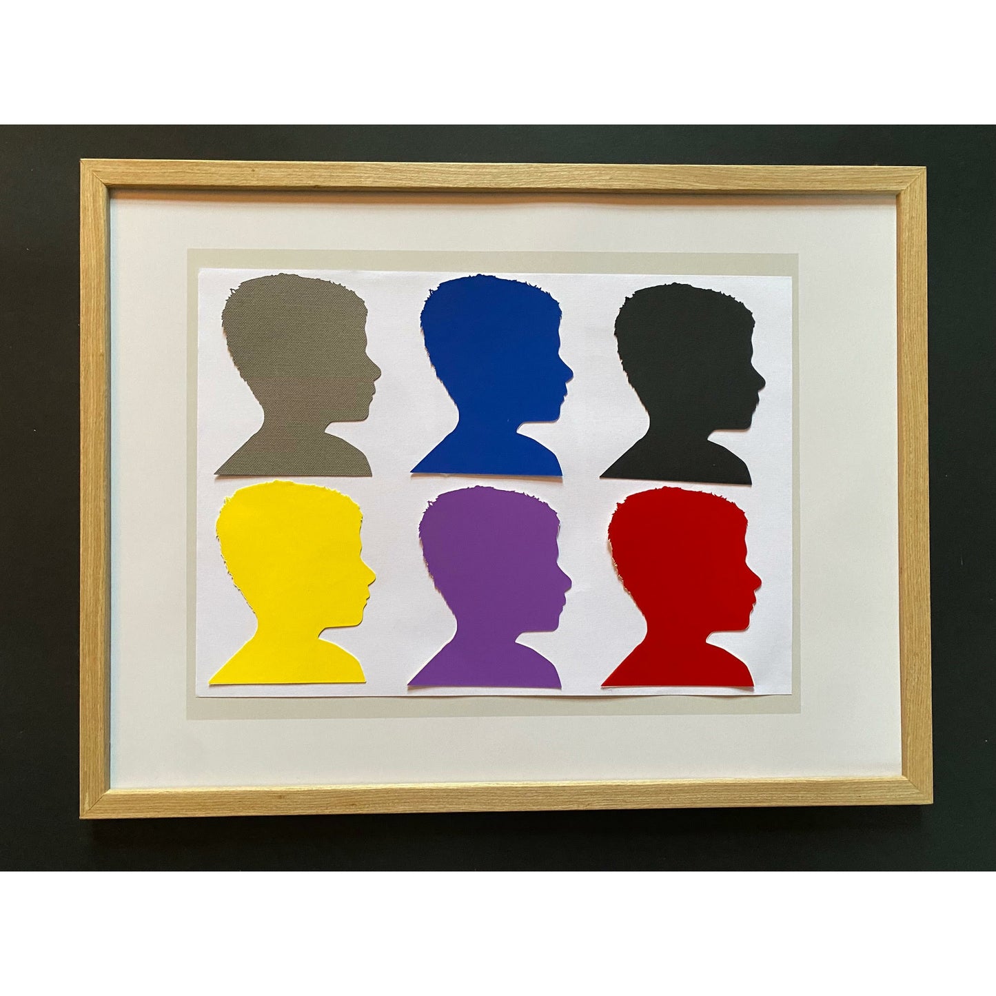 Standard Medium Frame Pale Wood