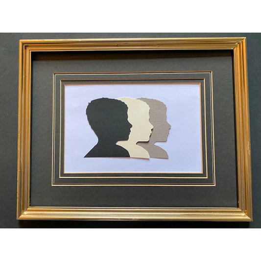 Vintage UpCycled Large Gold Frame