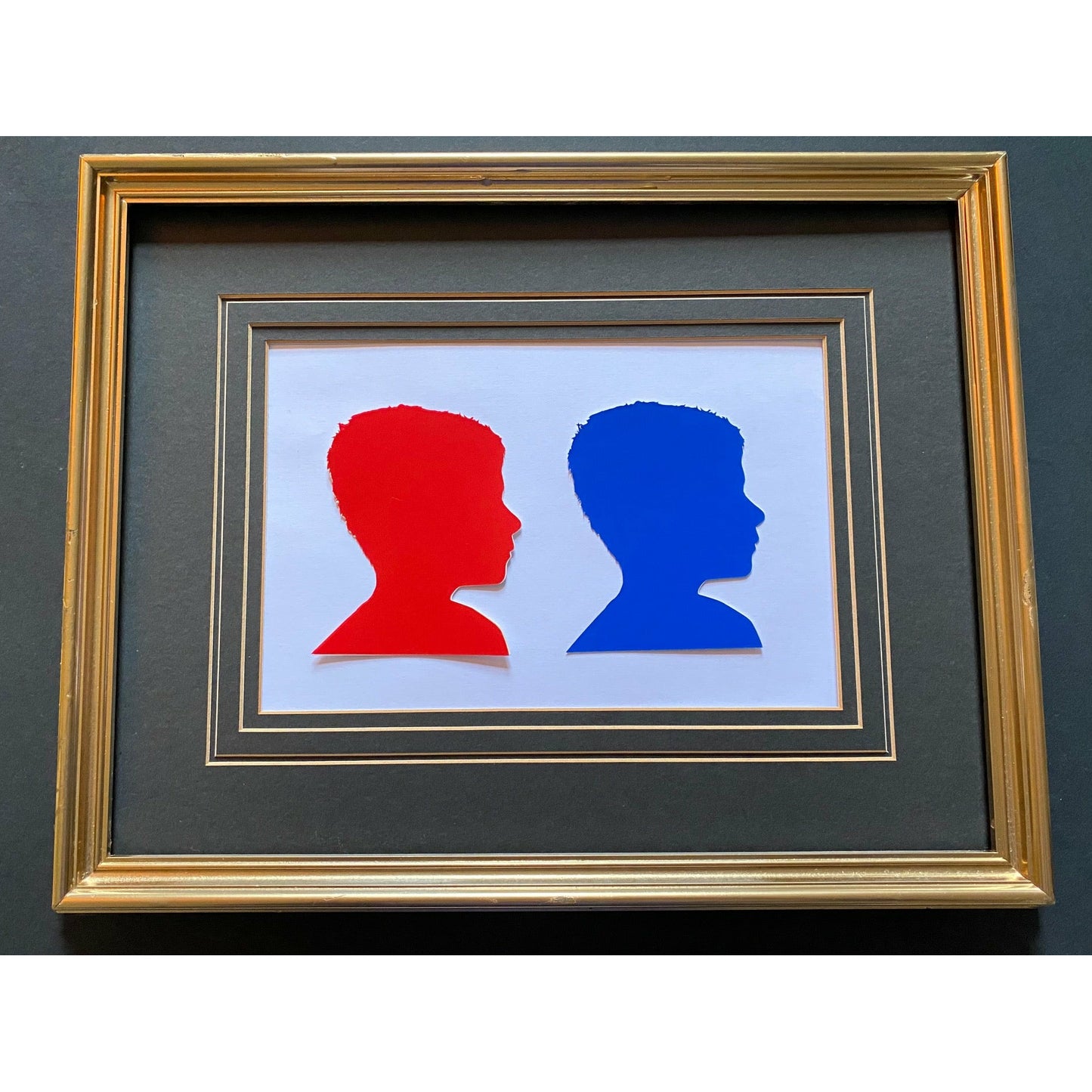 Vintage UpCycled Large Gold Frame